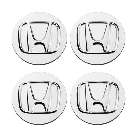 Honda Wheel Center Cap – OEM Style Hub Cap Badge (Set of 4 PCs)