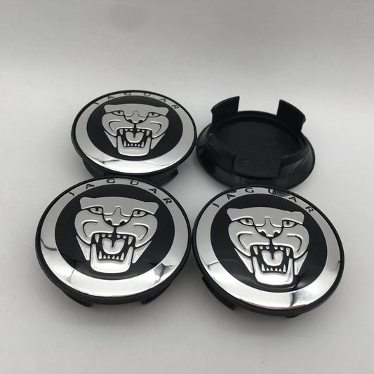 Jaguar Wheel Center Cap – Set of 4 PCS (Red / Black / R-Sport)