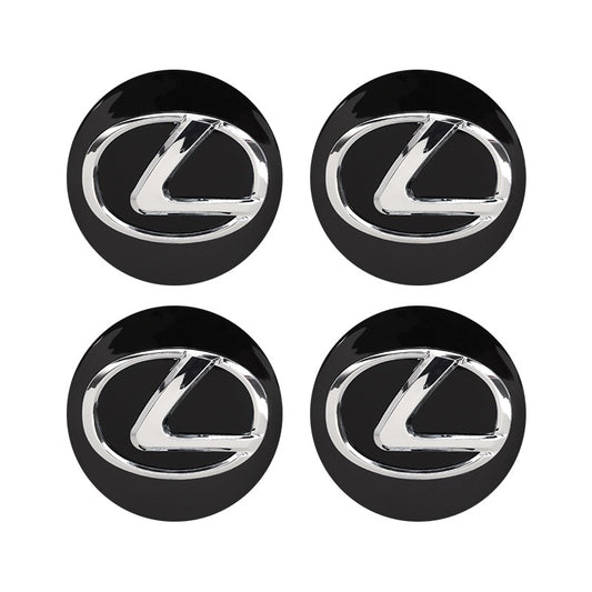 Lexus Wheel Hub Cap – OEM Style Center Cap Badge (Set of 4 PCs)