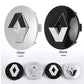 Renault Wheel Center Caps Set of 4 – 57mm & 60mm OEM Style Replacement Hub Caps for Renault Alloy Wheels – Premium ABS Rim Center Covers