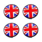 Mini Wheel Center Caps Pack of 4 – 54mm & 56mm OEM Style Replacement Hub Caps for Mini Cooper Wheels – Premium ABS Rim Center Caps