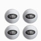 Land Rover Wheel Center Caps Set of 4 – 62mm OEM Style Replacement Hub Caps for Land Rover & Range Rover Alloy Wheels – Premium ABS Rim Covers