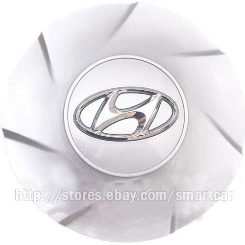 Hyundai Wheel Center Cap – OEM Style Hub Cap Badge (Set of 4 PCs)