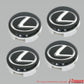 Lexus Wheel Hub Cap – OEM Style Center Cap Badge (Set of 4 PCs)