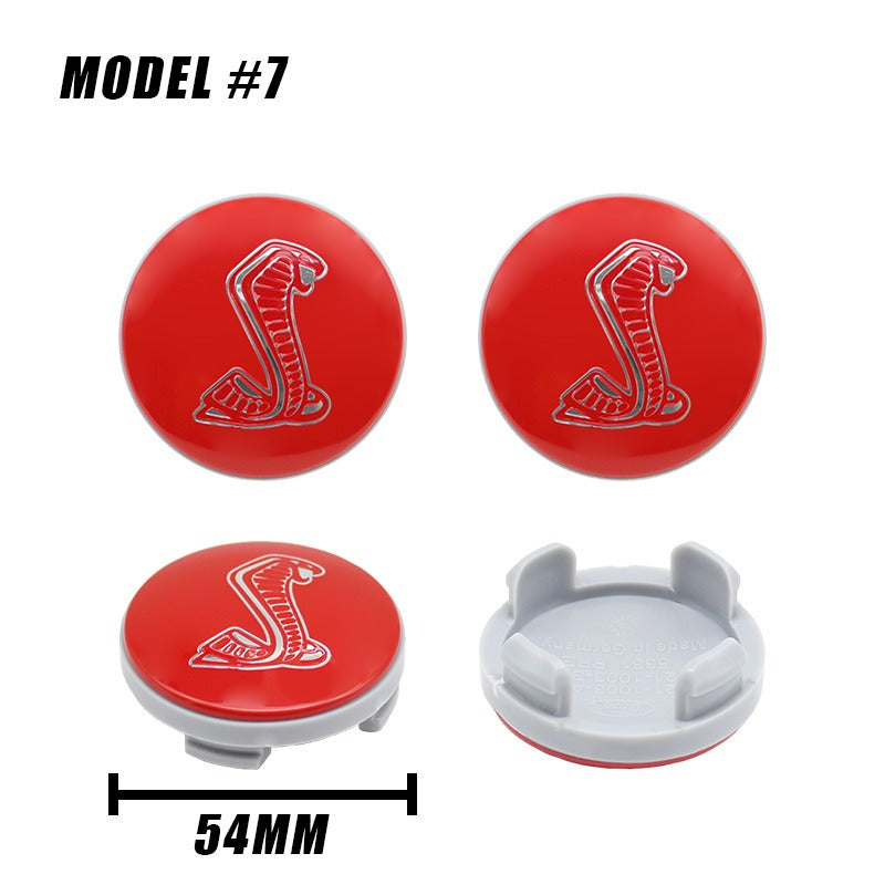 Ford Wheel Hub Cap – OEM Style Center Cap Badge (Set of 4 PCs)