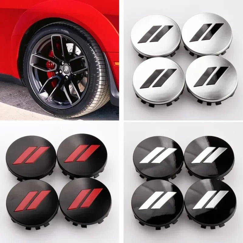 Dodge Wheel Center Cap – OEM Style Hub Cap Badge (Set of 4 PCs)