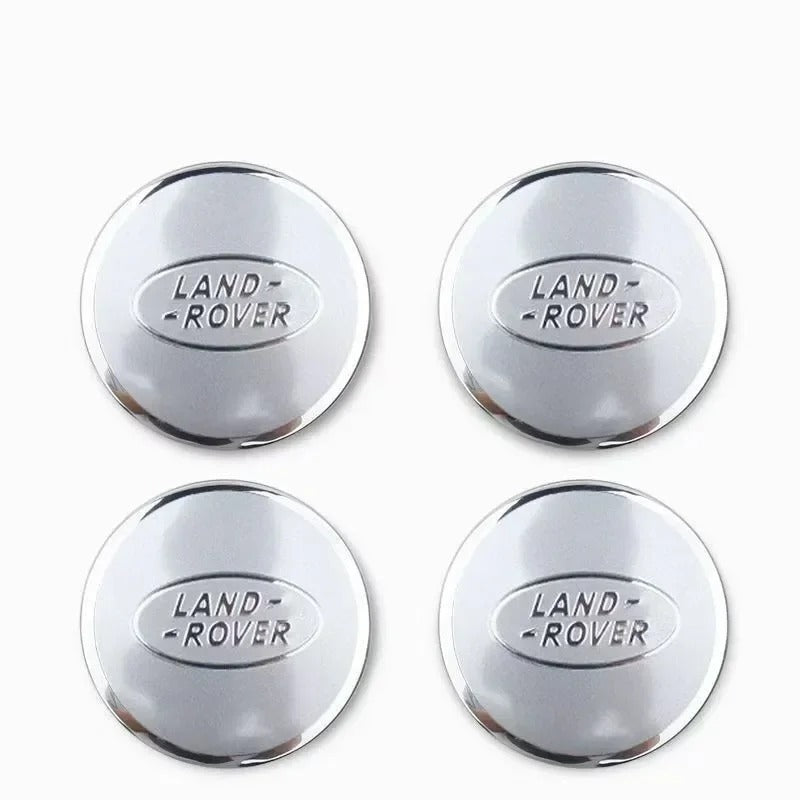 Land Rover Wheel Center Caps Set of 4 – 62mm OEM Style Replacement Hub Caps for Land Rover & Range Rover Alloy Wheels – Premium ABS Rim Covers