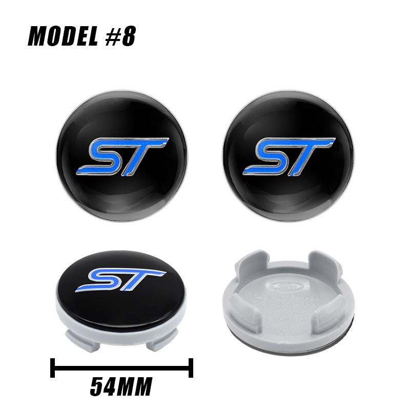 Ford Wheel Hub Cap – OEM Style Center Cap Badge (Set of 4 PCs)