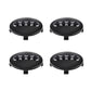 Audi Wheel Center Cap – OEM Style Logo Hub Badge 4-Piece Center Hub Badge Set