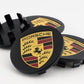 Porsche Wheel Center Caps Set of 4 – 76mm & 65mm OEM Style Replacement Hub Caps for Porsche Alloy Wheels – Premium ABS Rim Center Covers