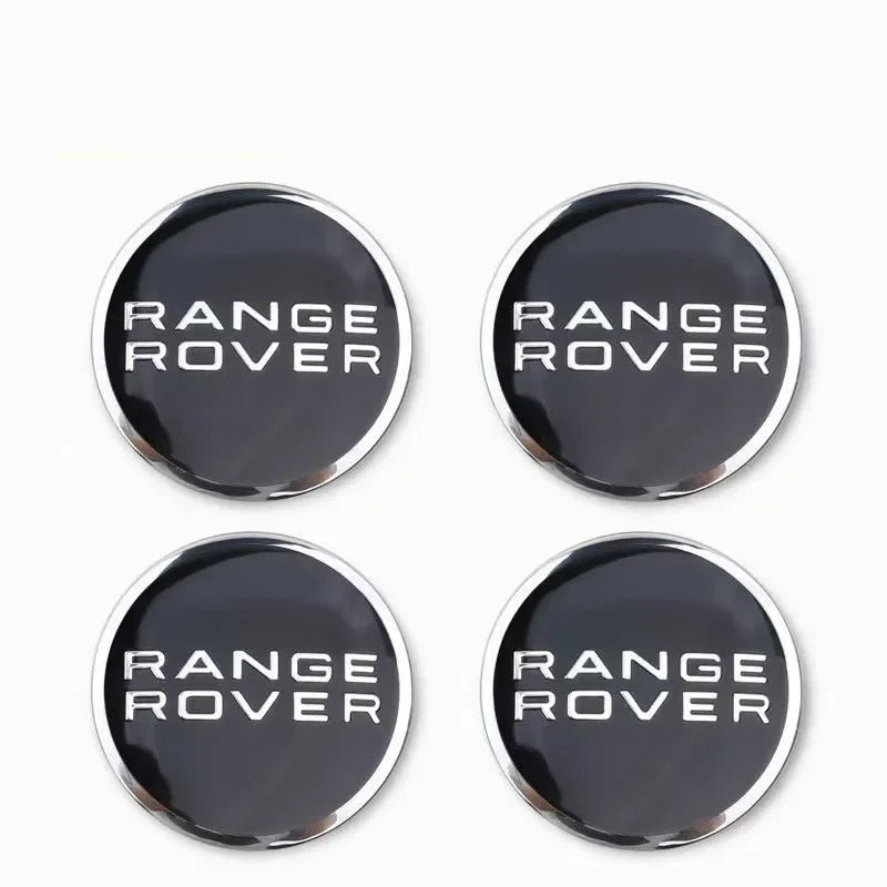 Land Rover Wheel Center Caps Set of 4 – 62mm OEM Style Replacement Hub Caps for Land Rover & Range Rover Alloy Wheels – Premium ABS Rim Covers