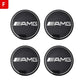 Mercedes-Benz Wheel Center Caps Pack of 4 – 60mm, 75mm, 144mm, 146mm, 154mm & 163mm OEM Style Replacement Hub Caps for Mercedes Wheels