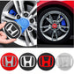 Honda Wheel Center Cap – OEM Style Hub Cap Badge (Set of 4 PCs)
