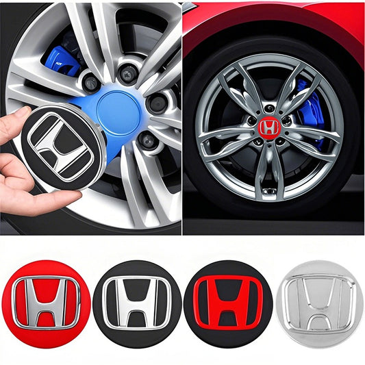 Honda Wheel Center Cap – OEM Style Hub Cap Badge (Set of 4 PCs)