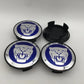 Jaguar Wheel Center Caps 59mm Pack of 4 – OEM Style Replacement Hub Caps for Jaguar Wheels – Premium ABS Wheel Center Caps