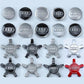 Audi Wheel Center Cap – OEM Style Logo Hub Badge 4-Piece Center Hub Badge Set