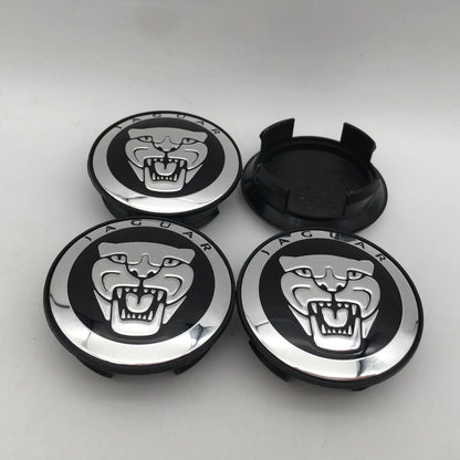 Jaguar Wheel Center Cap – Set of 4 PCS (Red / Black / R-Sport)