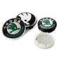 Skoda Wheel Center Caps Set of 4 – 56mm & 65mm OEM Style Replacement Hub Caps for Skoda Alloy Wheels – Premium ABS Rim Center Covers