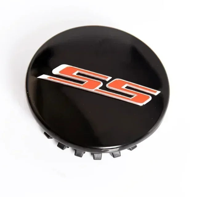 Chevrolet Corvette Crossed Flags Wheel Center Cap – Set of 4 PCS