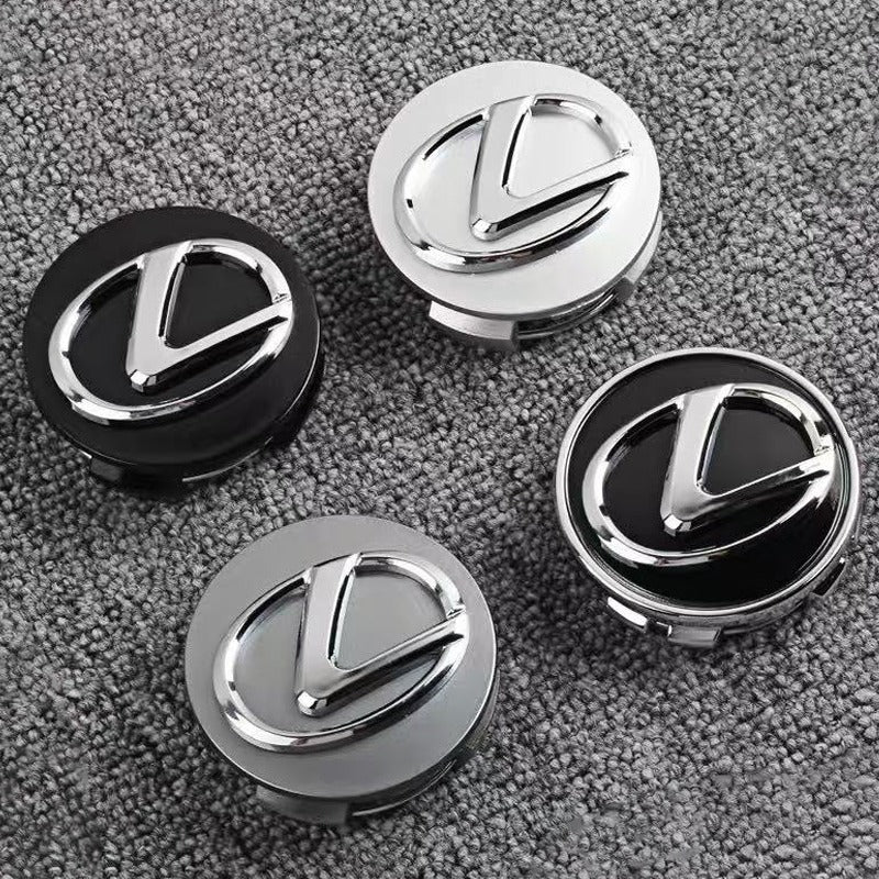 Lexus Wheel Hub Cap – OEM Style Center Cap Badge (Set of 4 PCs)