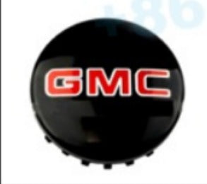 GMC Gloss Black Wheel Center Cap – Set of 4 PCS