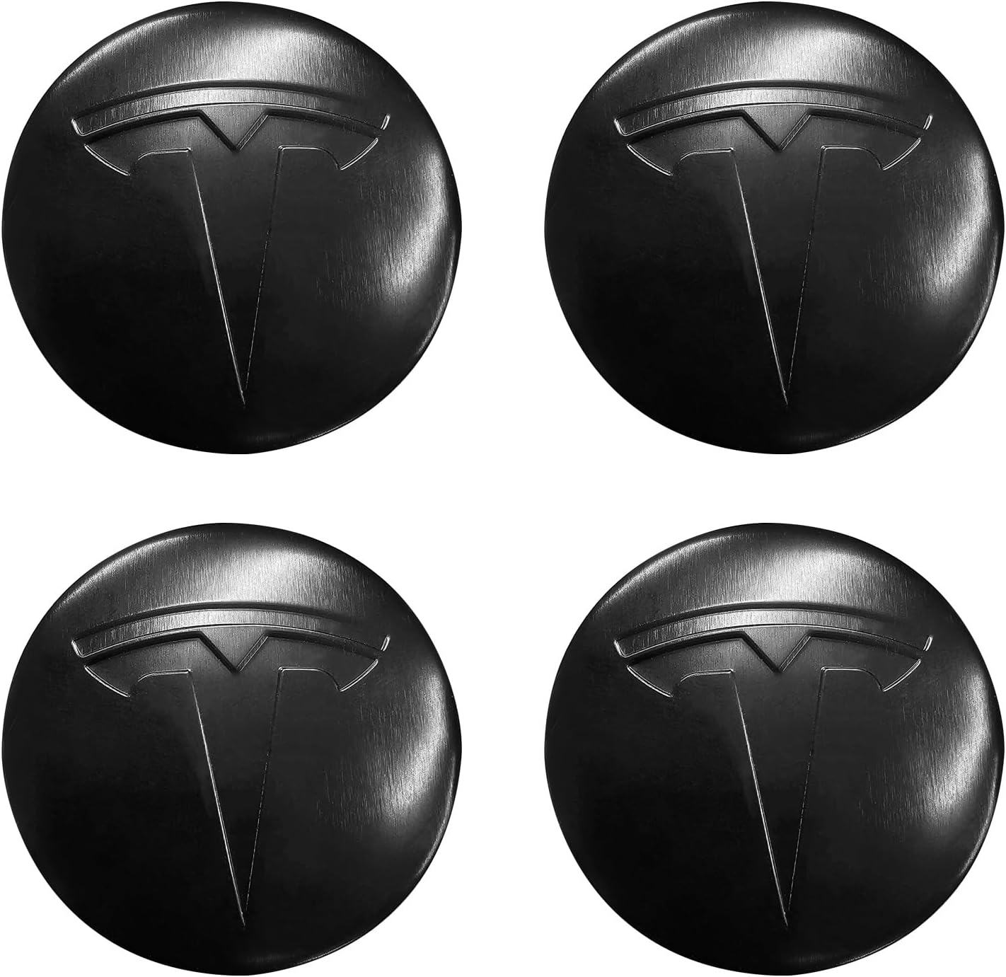 Tesla Wheel Center Caps Set of 4 – 56mm OEM Style Replacement Hub Caps for Tesla Model 3, Model Y, Model S & Model X