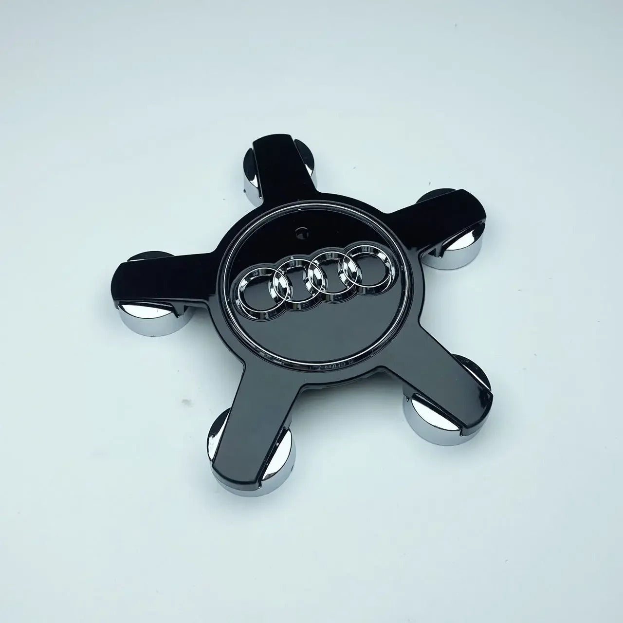 Audi Wheel Center Cap – OEM Style Logo Hub Badge 4-Piece Center Hub Badge Set