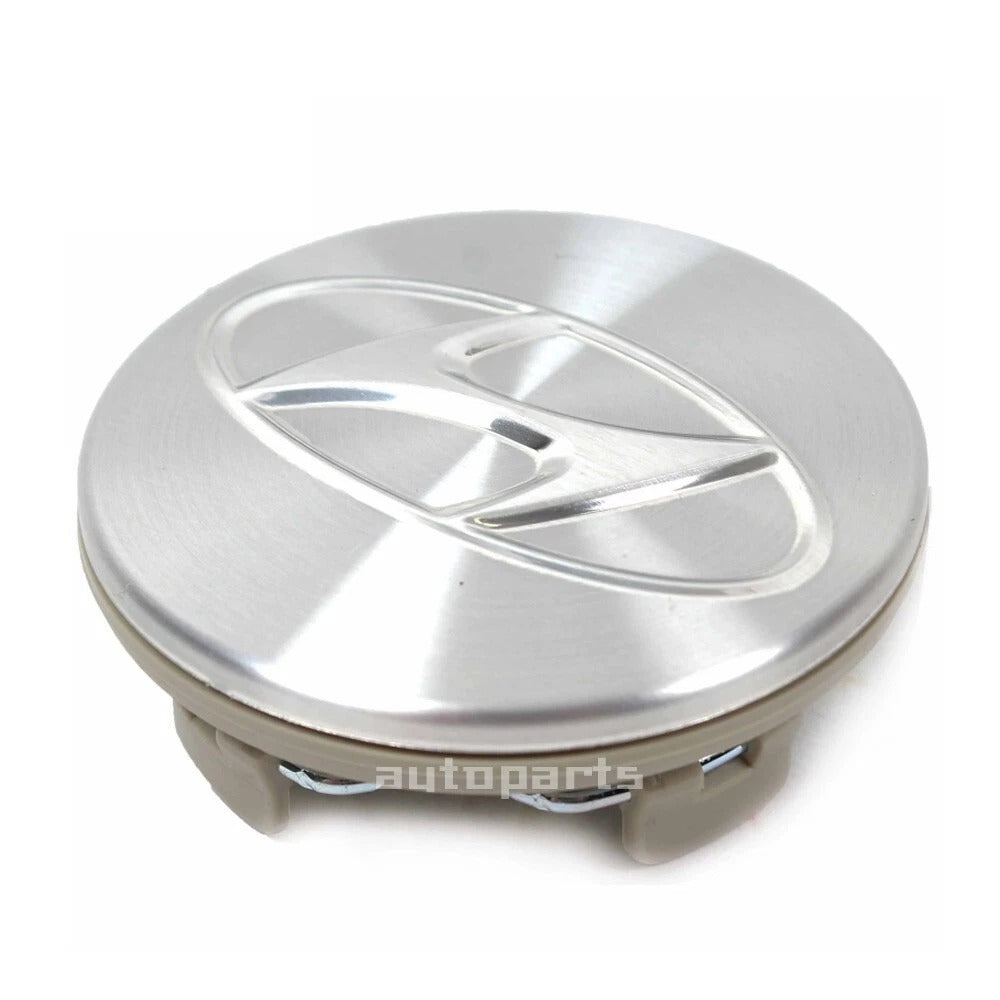 Hyundai Wheel Center Cap – OEM Style Hub Cap Badge (Set of 4 PCs)