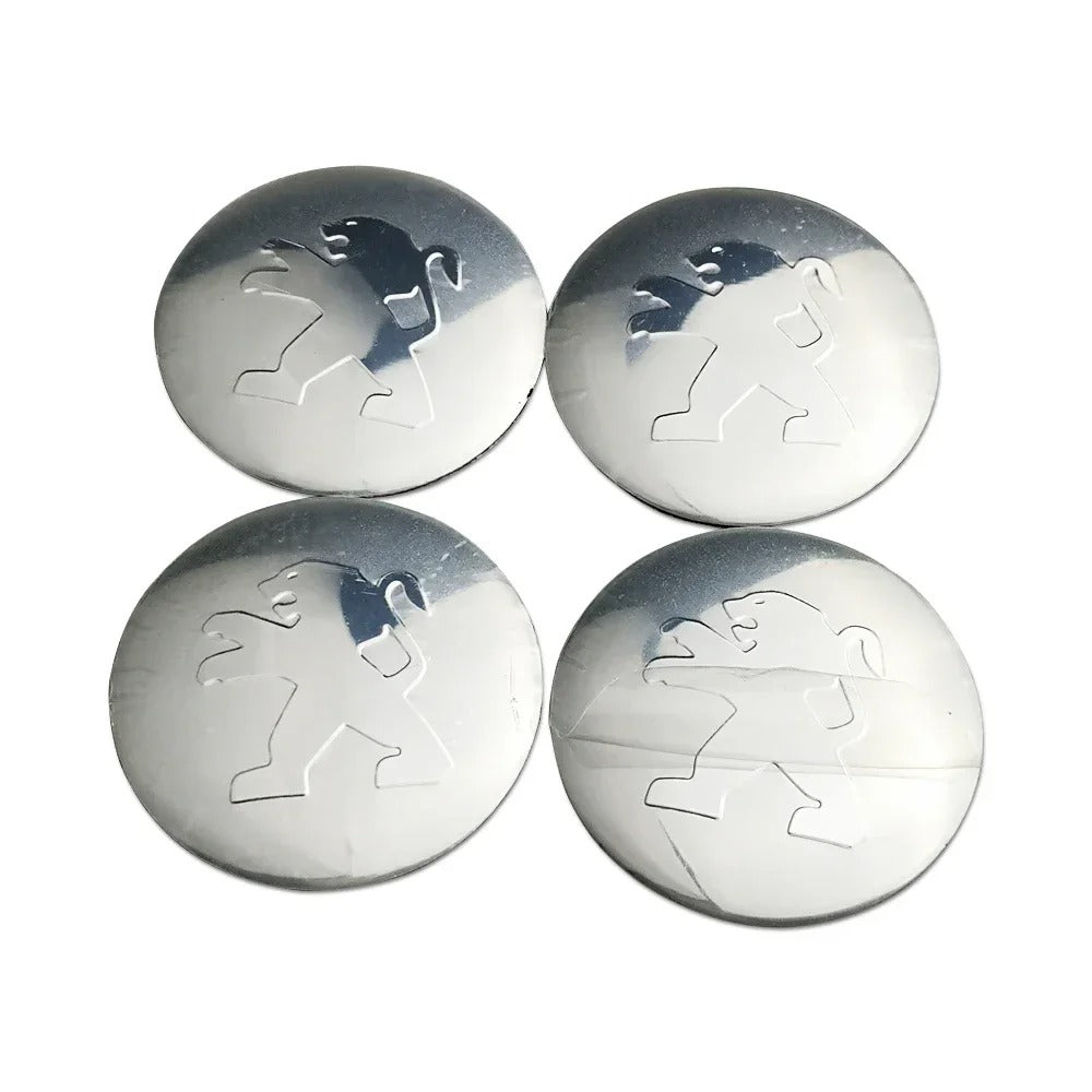 Peugeot Wheel Center Cap – OEM-Style Hub Cap Replacement (4 PC Set)