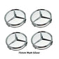 Mercedes-Benz Wheel Center Caps Pack of 4 – 60mm, 75mm, 144mm, 146mm, 154mm & 163mm OEM Style Replacement Hub Caps for Mercedes Wheels
