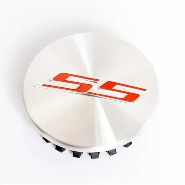 Chevrolet Corvette Crossed Flags Wheel Center Cap – Set of 4 PCS