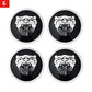 Jaguar Wheel Center Cap – Set of 4 PCS (Red / Black / R-Sport)