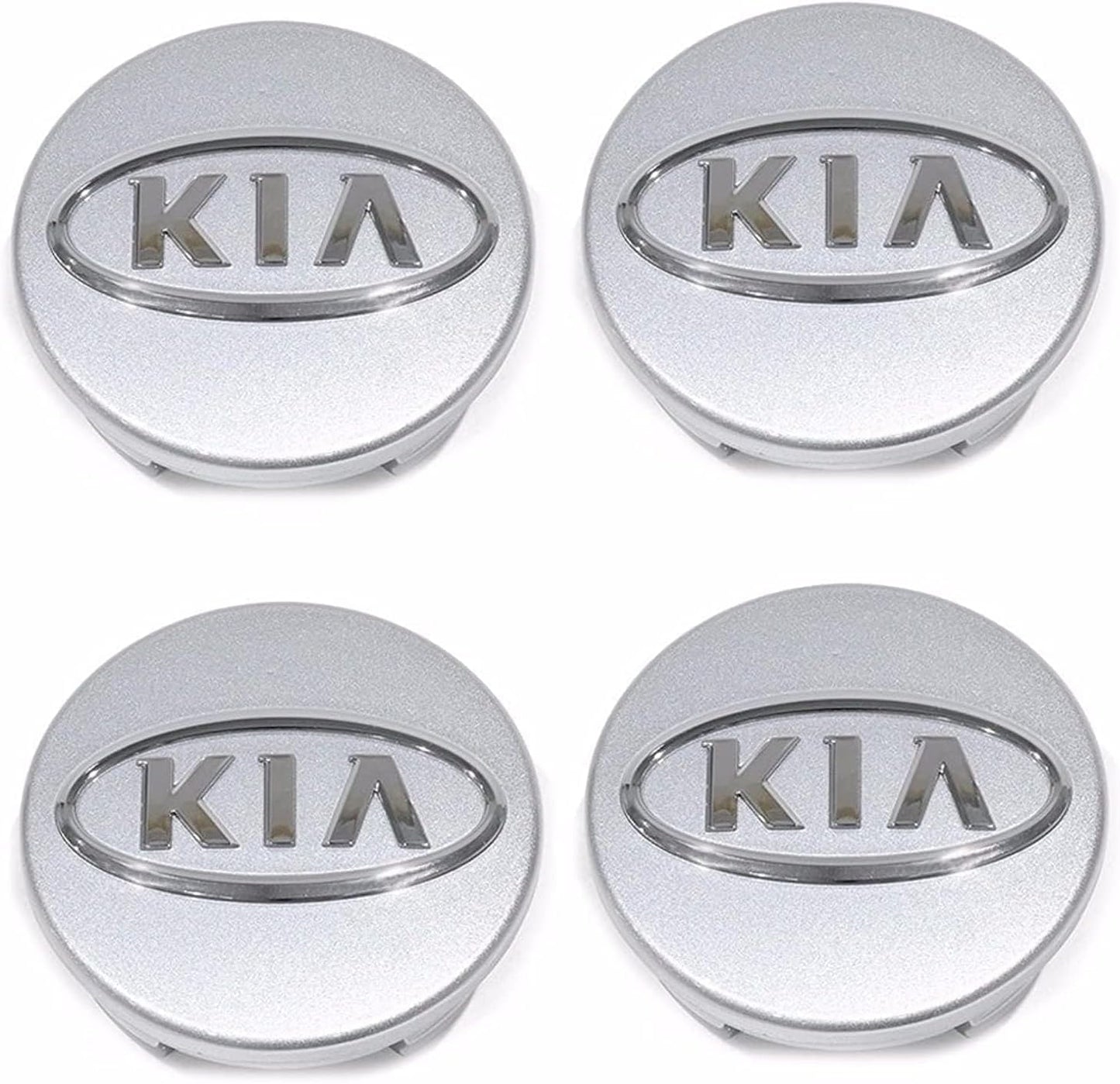 KIA Wheel Center Cap – OEM Style Hub Cap Badge 58mm (Set of 4 PCs)
