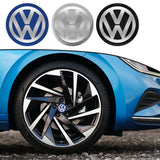 Volkswagen Wheel Center Caps Set of 4 – 56mm 60mm 62mm 65mm 70mm 75mm Replacement Hub Caps for VW Golf, Passat, Jetta, Tiguan, Polo & More