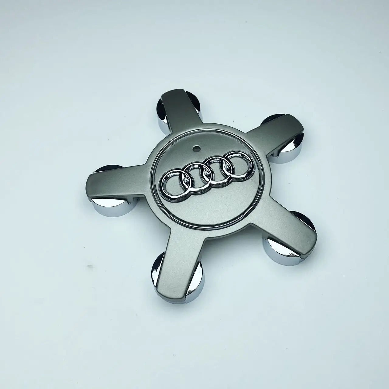 Audi Wheel Center Cap – OEM Style Logo Hub Badge 4-Piece Center Hub Badge Set