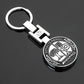 Mercedes-Benz Metal Keychain – Hollow Wheat Design | Brabus, Apple Tree, Black Silver, Blue Silver, Hollow Black & Blue | 90×35mm | 30g