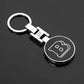 Mercedes-Benz Metal Keychain – Hollow Wheat Design | Brabus, Apple Tree, Black Silver, Blue Silver, Hollow Black & Blue | 90×35mm | 30g