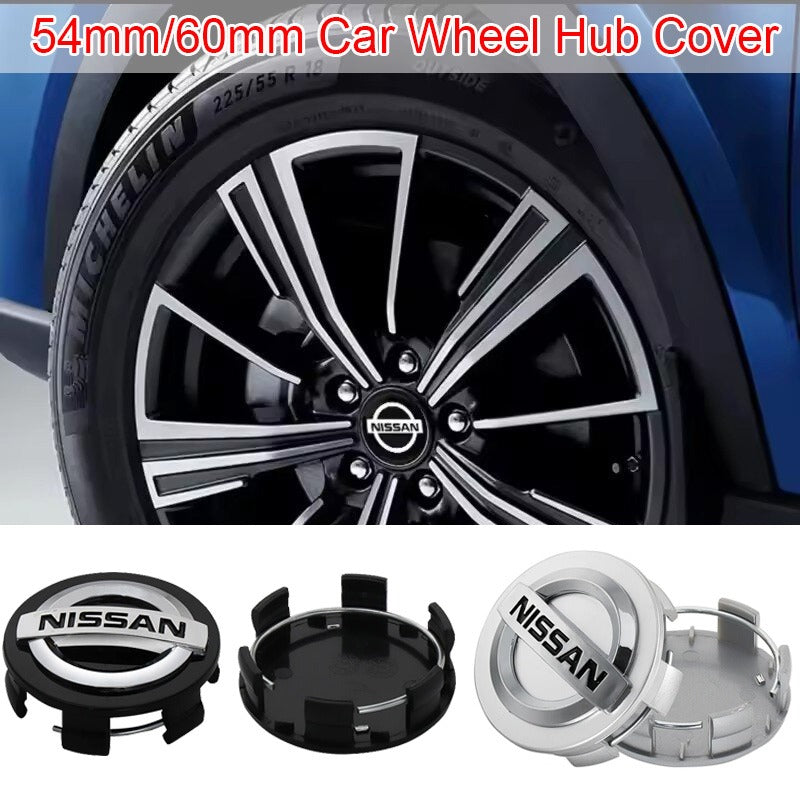 Nissan Hub Center Cap – OEM-Style Wheel Center Cap Replacement (4 PC Set)