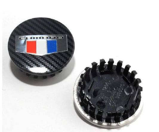 Chevrolet Camaro Carbon Fiber Wheel Center Cap – Set of 4 PCS