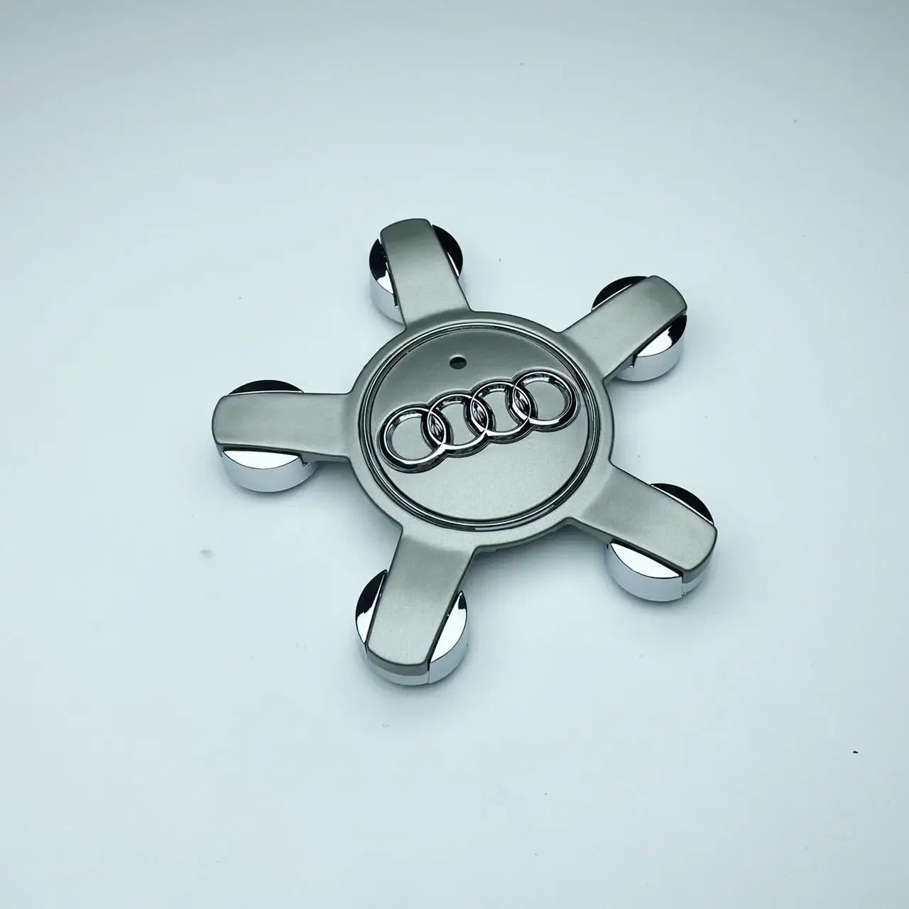 Audi Wheel Center Cap – OEM Style Logo Hub Badge 4-Piece Center Hub Badge Set