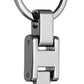 Nissan Chrome Metal Keychain – Premium Nissan Logo Key Ring | Zinc Alloy Car Keychain | 90×34mm | 38g