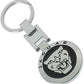Jaguar Metal Keychain – Premium Jaguar Logo Key Ring | Black, Blue & Red | Zinc Alloy Car Keychain | 90×34mm | 44g