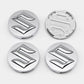 Suzuki Wheel Center Caps Set of 4 – 54mm & 58mm OEM Style Replacement Hub Caps for Suzuki Alloy Wheels – Premium ABS Snap-On Rim Center Covers