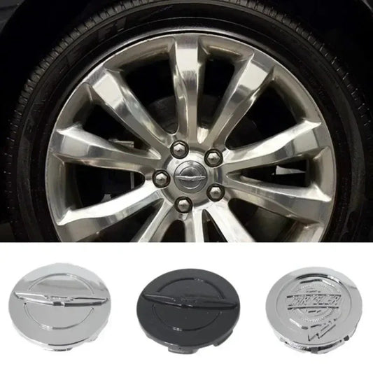 Chrysler Chrome Wheel Center Cap 64MM – Set of 4 PCS