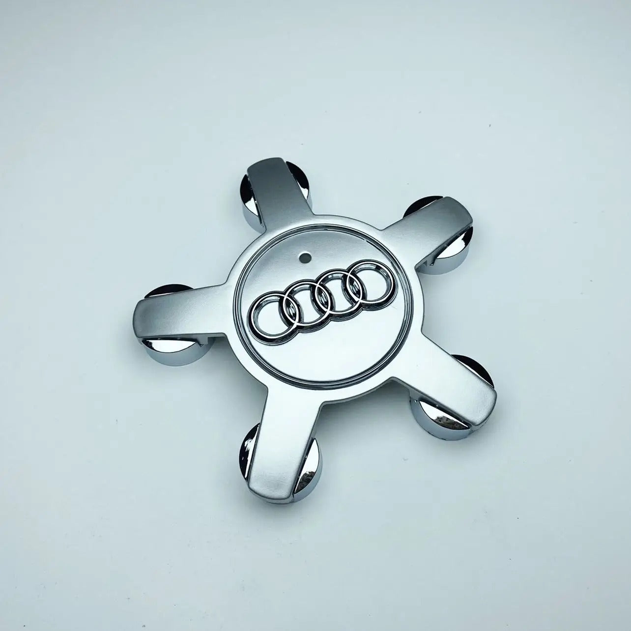 Audi Wheel Center Cap – OEM Style Logo Hub Badge 4-Piece Center Hub Badge Set
