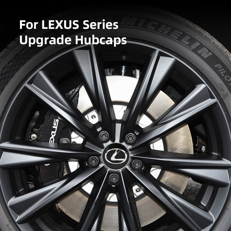 Lexus Wheel Hub Cap – OEM Style Center Cap Badge (Set of 4 PCs)