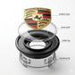 Porsche Wheel Center Caps Set of 4 – 76mm & 65mm OEM Style Replacement Hub Caps for Porsche Alloy Wheels – Premium ABS Rim Center Covers