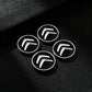 Citroën Wheel Center Cap – Set of 4 PCS (Black / Silver / Red)