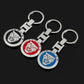 Jaguar Metal Keychain – Premium Jaguar Logo Key Ring | Black, Blue & Red | Zinc Alloy Car Keychain | 90×34mm | 44g