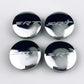 Dodge SRT Wheel Center Caps Set of 4 – 63mm OEM Style Replacement Hub Caps for Dodge SRT Alloy Wheels – Premium ABS Snap-On Rim Center Covers